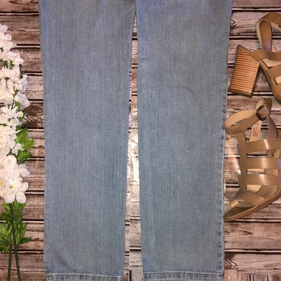 🌴WET SEAL•Sz15/33L•SKINNY•LIGHT WASH•DISTRESSED - Picture 7 of 8